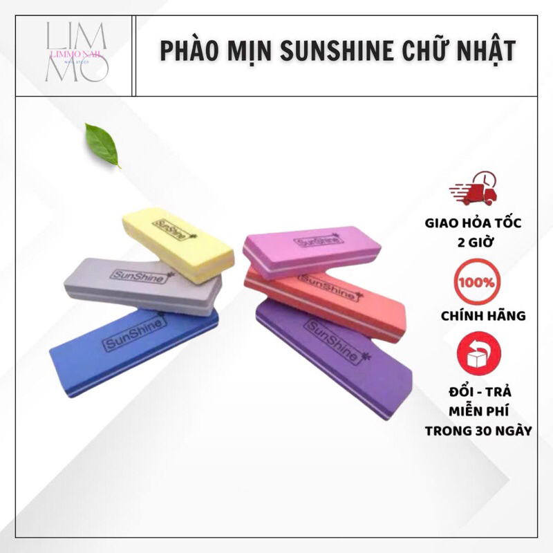 Phào mịn chà móng Chữ Nhật , Buffer móng Ngắn
