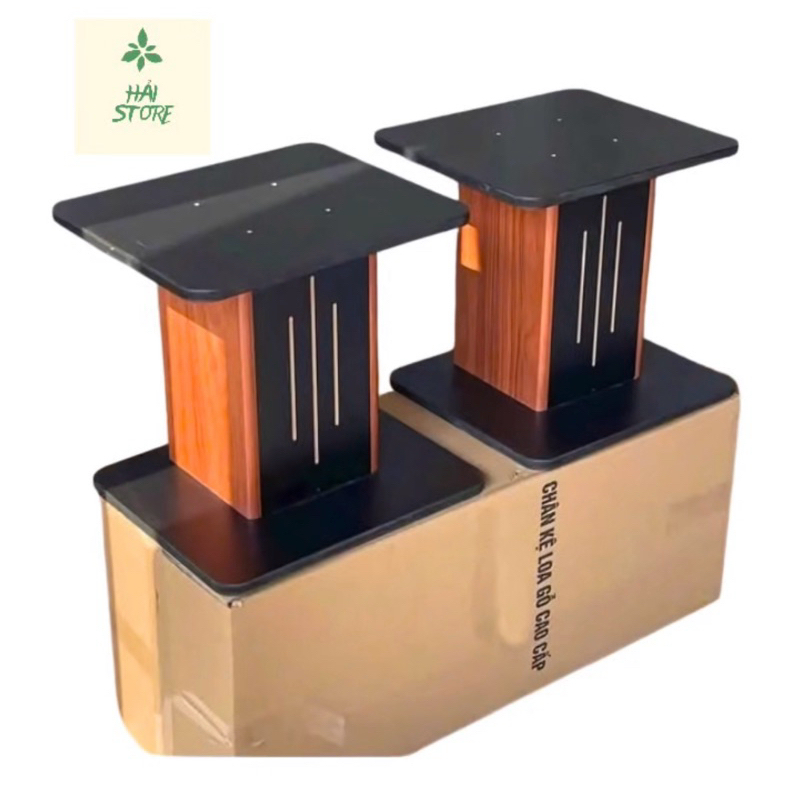 Chân loa gỗ , Chân loa đứng trụ 20x20cm cao cấp ( Bảo hành 12 tháng )
