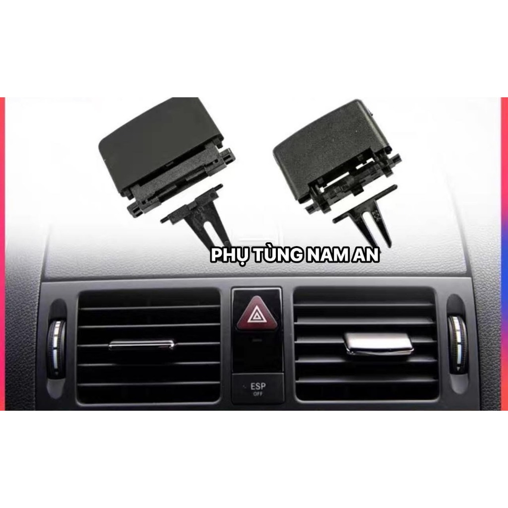 LẪY GẠT CỬA GIÓ ĐIỀU HÒA MERCEDES C/E/GLK W204/W212/X204