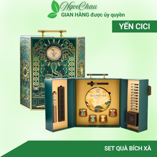Set quà tết 2025, Yến CiCi cao cấp, Bích Xà Đăng Minh, Bích Xà Lục Kim
