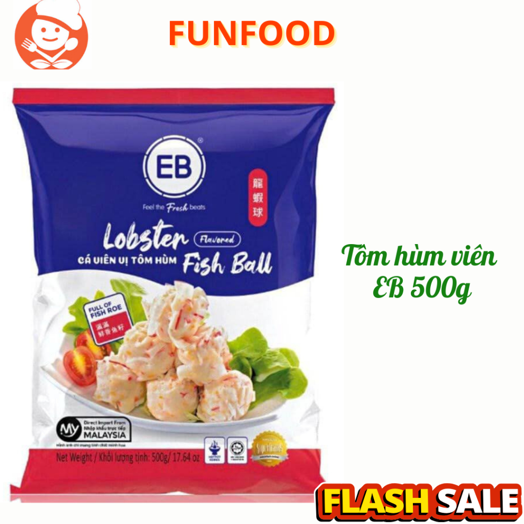 Tôm Hùm Viên EB Malaysia Lobster Ball 500G
