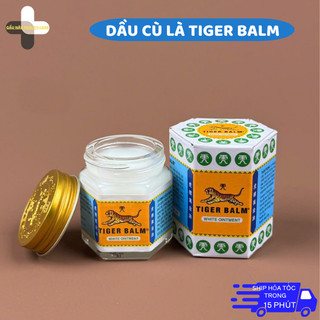 Dầu Cù Là Tiger Balm SINGAPORE CHÍNH HÃNG - Cao Hổ Trắng, Dầu Con Cọp giảm Đau Đầu Và Ngạt Mũi