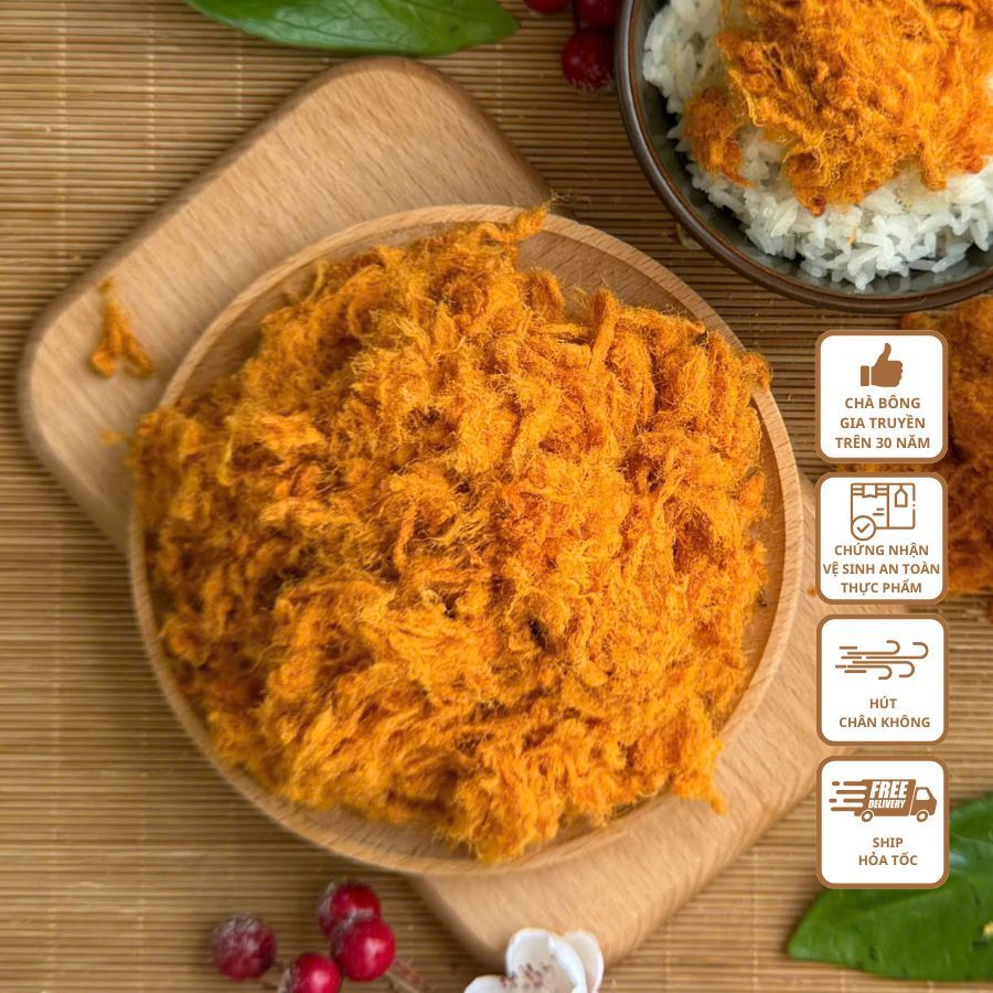 [ 1kg ] Chà bông BÔNG CAY làm Bánh thơm ngon