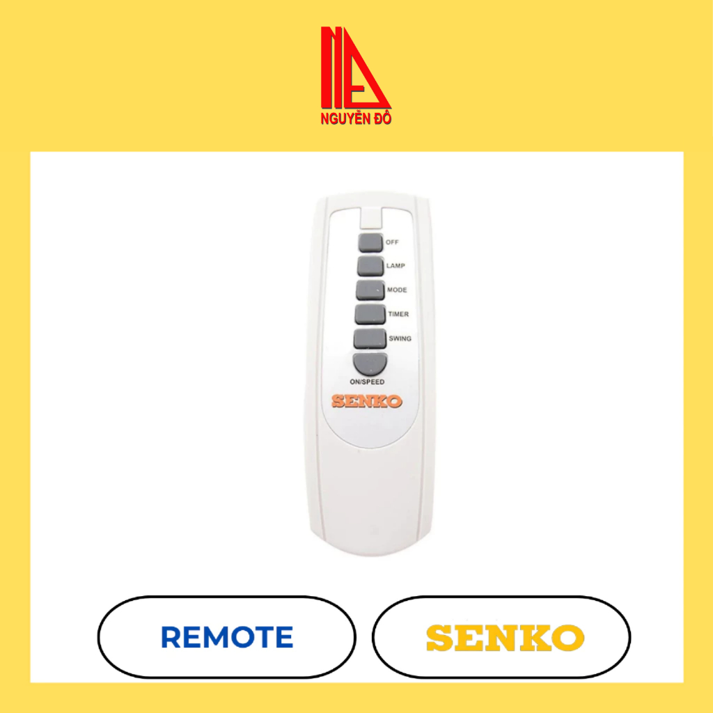 Remote quạt treo tường SENKO chính hãng
