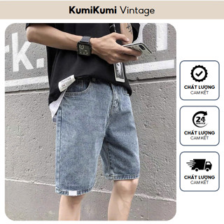 XA KHO Quần short jean , quần Đùi bò nam ống rộng , Q15-  thời trang mùa hè cho nam, hot trend 2025
