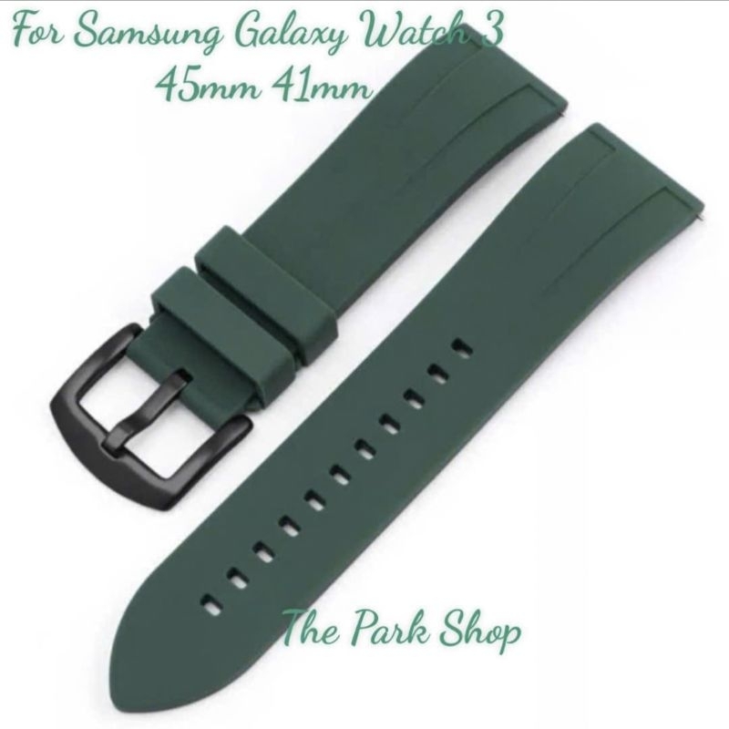 Dây Silicon Cao Cấp dành cho đồng hồ Samsung galaxy watch 3 45mm và Watch 3 41mm