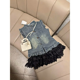 Áo sơ mi nữ denim tay bèo