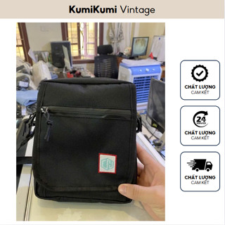 Túi đeo chéo Kumikumi  nam nữ vải poly cao cấp chống nước 3 ngăn phong cách Hàn Quốc-T1