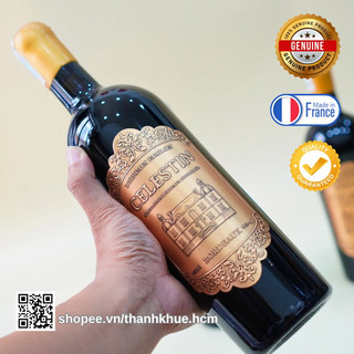 [ Nhãn đồng] Rượu vang Pháp CELESTIN GRAN VIN DE BORDEAUX