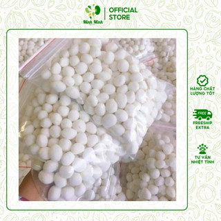 Trân Châu Nhân Dừa Nhà Làm, Không Chất Bảo Quản, Trân Châu Nấu Chè, Trà Sữa Đóng Túi 1kg -2kg