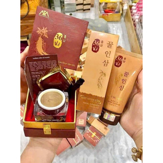 💕𝑭𝒓𝒆𝒆𝒔𝒉𝒊𝒑💕Sữa rửa mặt Mật nhân sâm- Cao mụn sâm đỏ 36 vị hũ lớn