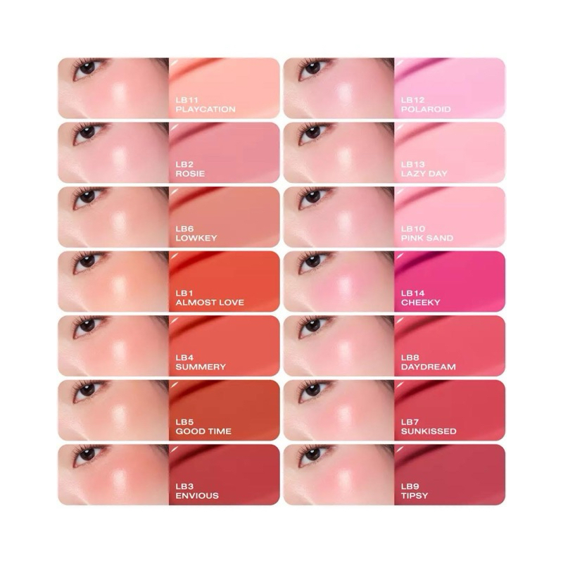 [ CÓ SĂN ] Má hồng Lolli Liquid Blush OFELIA