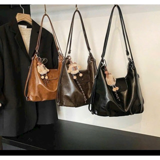  Túi Xách Nữ Balo Nữ Túi Đeo Chéo Size 37cm Đựng Vừa Lap A4 Da Pu Mềm Mịn Đi Làm Chơi  không kèm chaảm  