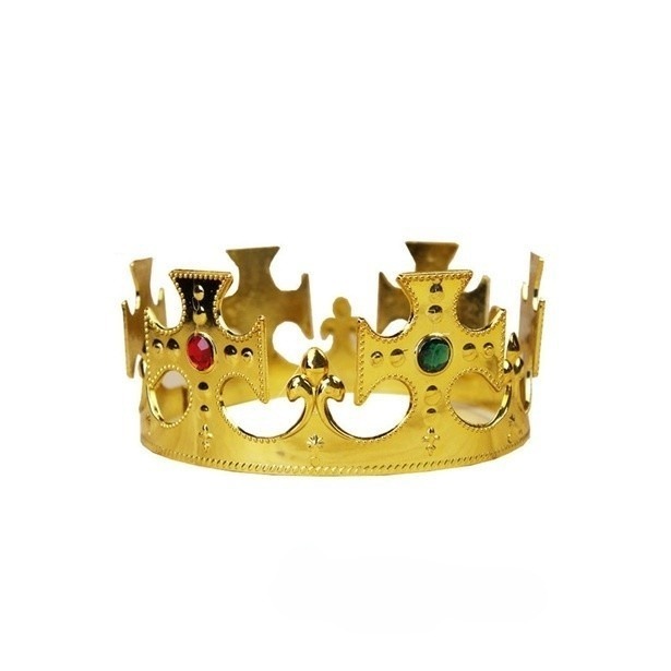 BBCOSPLAY - Vương Miện Hoàng Tử Nhựa Vàng - 2958