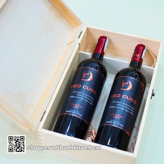 Rượu vang đỏ nhập khẩu Chile Red Cube 13.5%