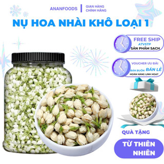 [ Loại A ] Hoa nhài khô hoa đẹp đều không chất bảo quản dùng pha trà làm trà dưỡng nhan thanh lọc cơ thể