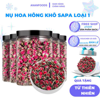 Nụ hoa hồng khô sapa loại 1 không chất bảo quản túi 250g giá sỉ sử dụng tiện lợi dưỡng nhan đẹp da