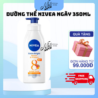 Sữa Dưỡng Thể Nivea Ban Ngày 350ml Giúp Trắng Da, Săn Da SPF 30 PA++