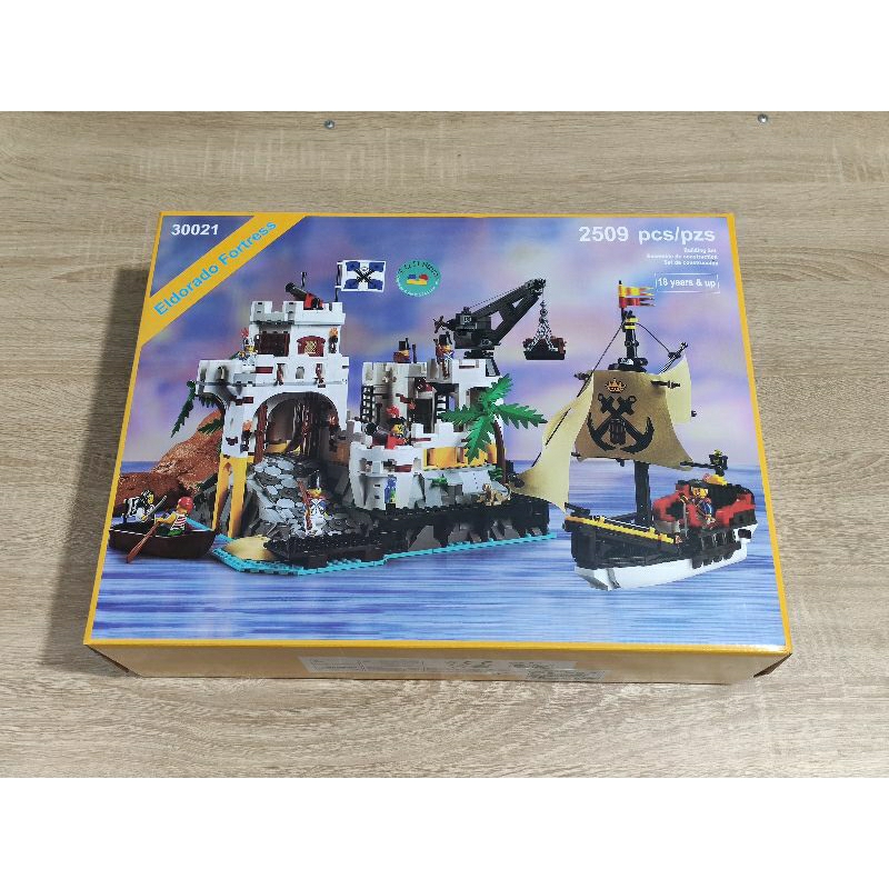 (HOẢ TỐC HCM) BỘ GẠCH LẮP RÁP Pháo Đài Eldorado - Cuộc Phiêu Lưu Hải Tắc- Eldorado Fortress