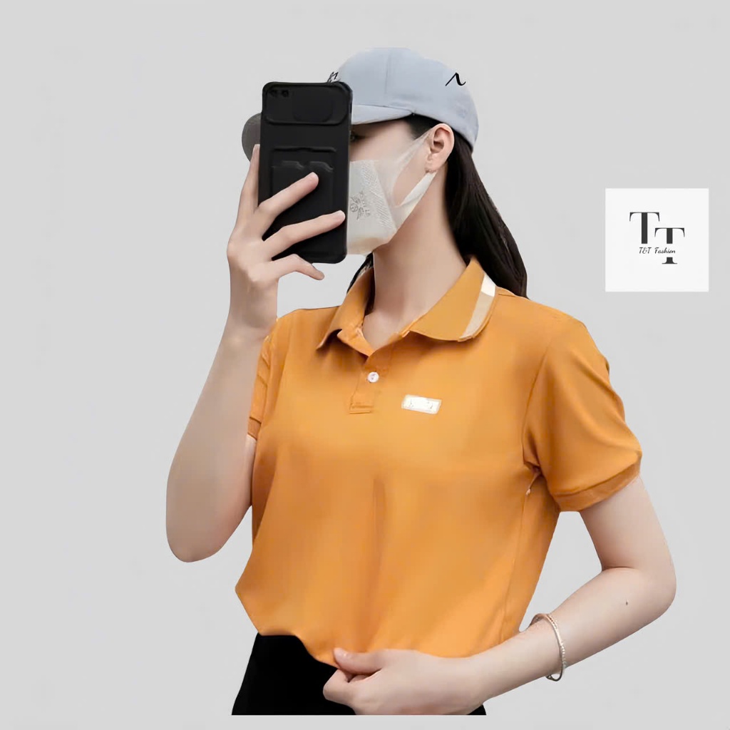 Áo polo nữ, vải cotton thấm hút mồ hôi không bai xù thoáng mát thiết kế trẻ trung hiện đại T&T 18FAS