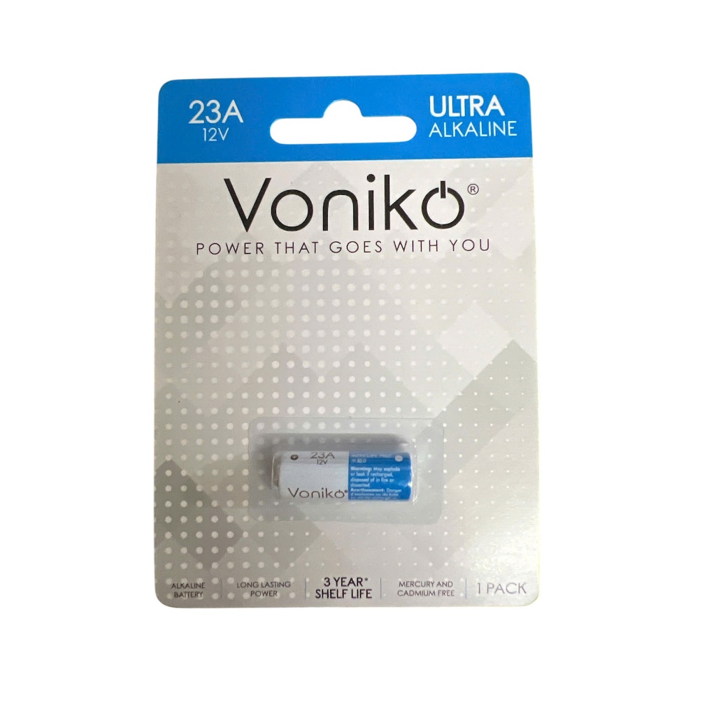 Pin A23, A27 / 23A , 27A dòng điện 12 volt Voniko Ultra Alkaline (1 viên)