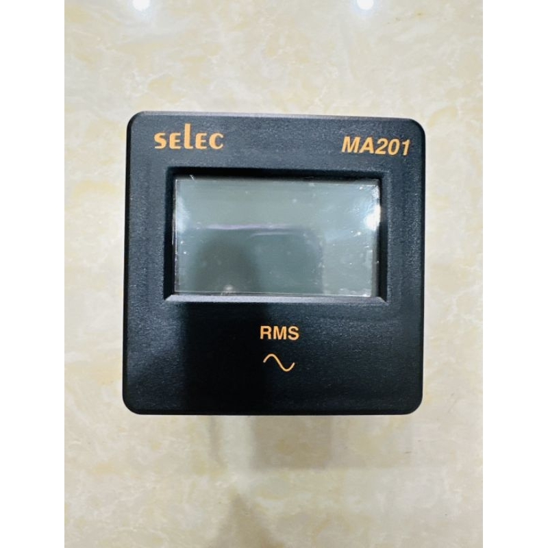 Đồng hồ tủ điện dạng số hiển thị dạng LCD Selec MA201 (72x72)
