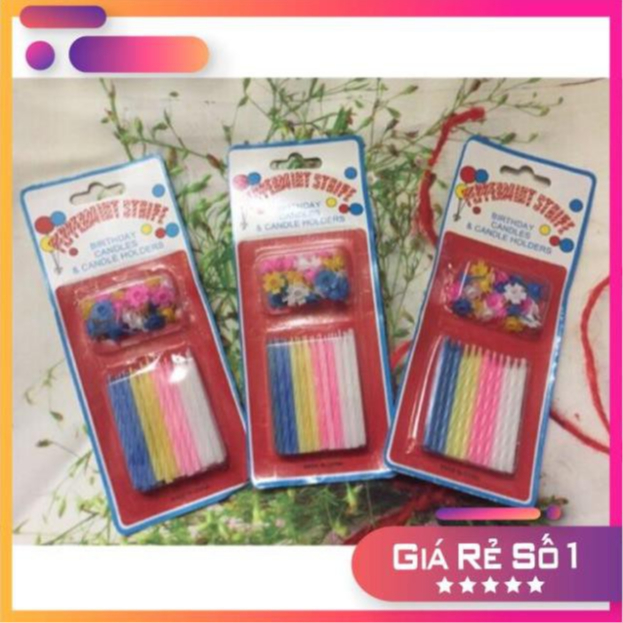 Nến tăm vỉ 12 cây