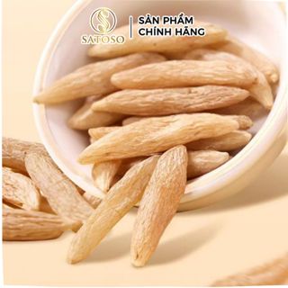 Củ Mạch Môn Khô Satoso Hỗ Trợ Bồi Bổ Cơ Thể, Cải Thiện Tiêu Hóa Gói 1kg