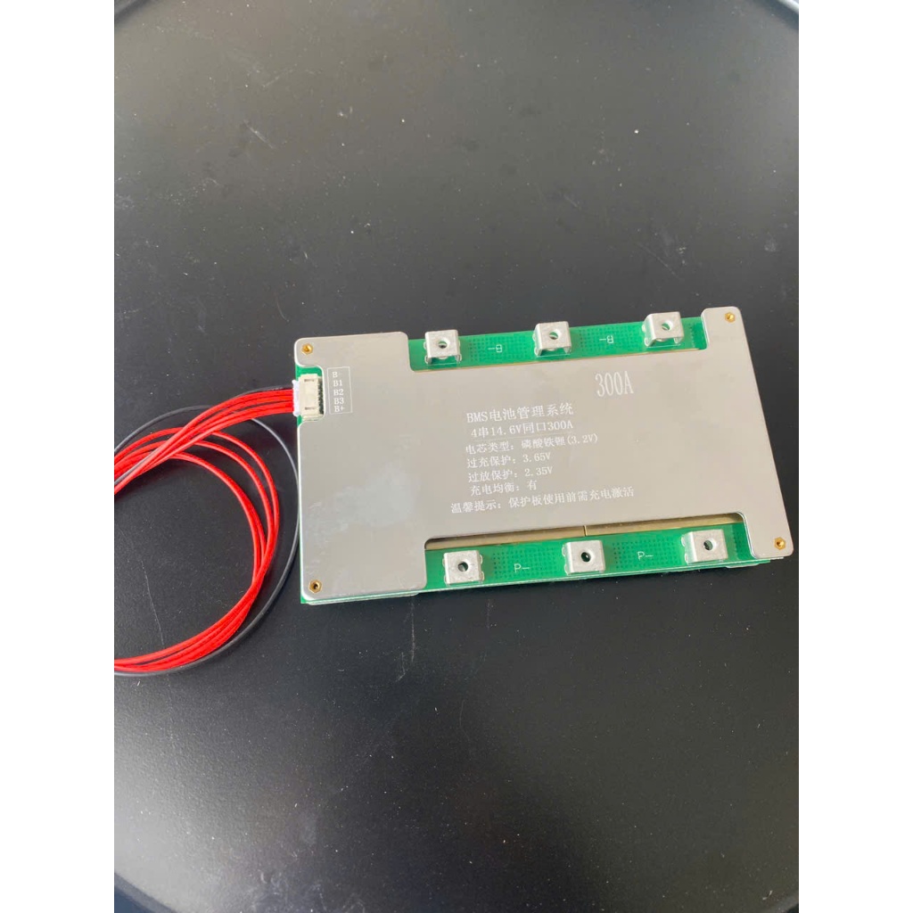 Mạch BMS 4S 300A Cao Cấp Pin Sắt ( LifePo4 ) dòng xả tức thời 1200A , mạch đề máy công suất lớn