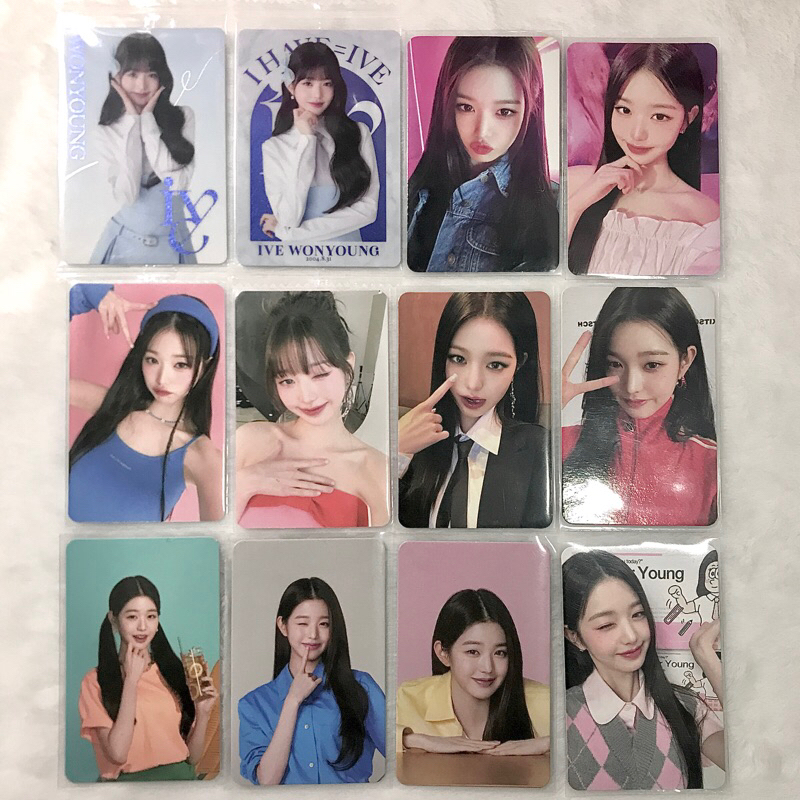 [ OFF ]  Tổng Hợp Card Thẻ Ảnh Bo Góc WONYOUNG Magazine CHÍNH HÃNG