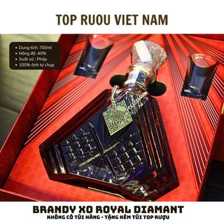 Brandy XO Pháp Diamant 700ml [Chính Hãng][Top Rượu VN]