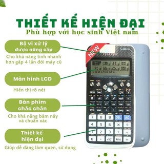 MÁY TÍNH FX 580VNX, 880BTG, 570VNPUL, 570ES PLUS