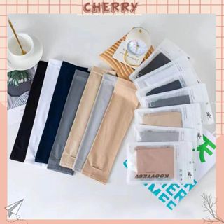 Găng tay chống nắng cao cấp chất liệu vải mát lạnh, chống tia UV cực tốt - Cherry Shop