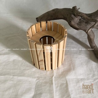 Bình gỗ pallet, đôn gỗ pallet