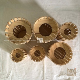 Bình gỗ pallet, đôn gỗ pallet