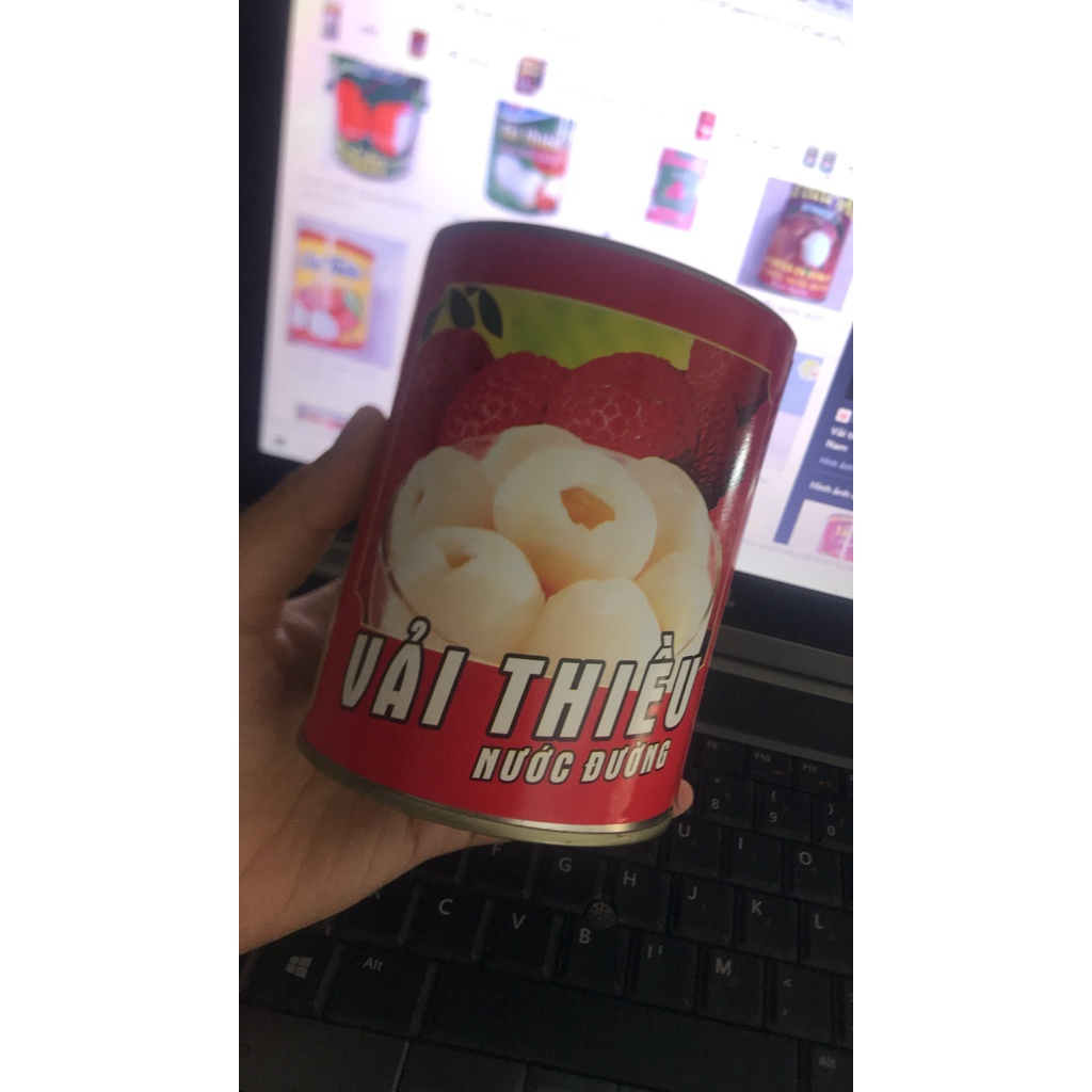 Vải Thiều Nước Đường 565gram