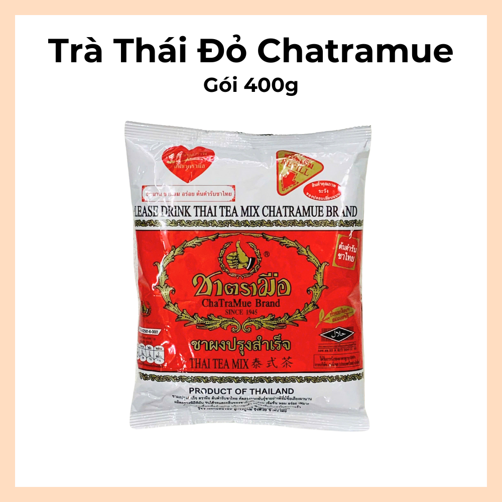 Trà Thái Xanh 200g, Trà Thái Đỏ 400g - Date Mới