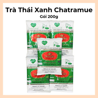 Trà Thái Xanh 200g, Trà Thái Đỏ 400g - Date Mới