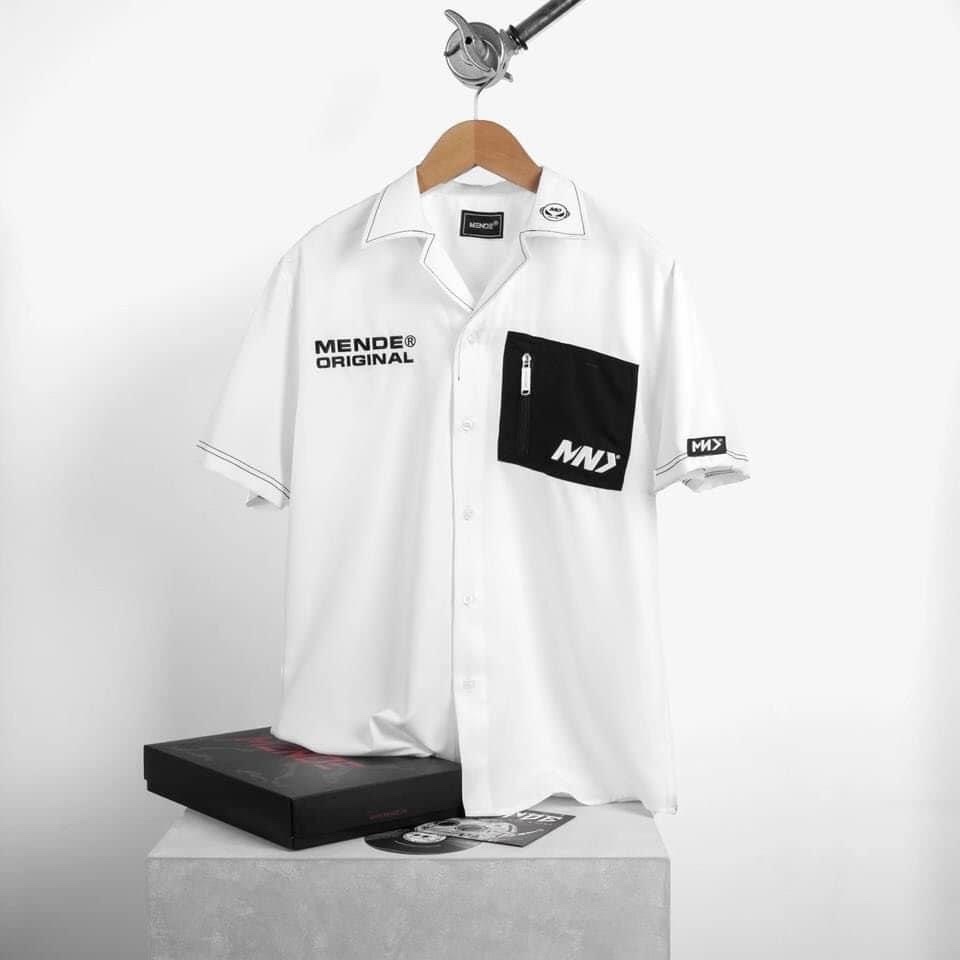 Sơ mi Nam Nữ NSN Store ORIGINAL - 1 Màu - 4 Size - Vải Lụa Cao Cấp Không Nhăn Mềm Mịn Mát