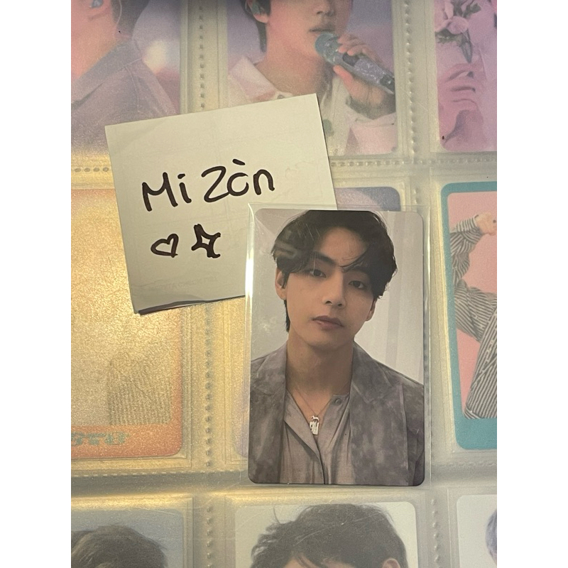 Card Taehyung Proof Compact BTS