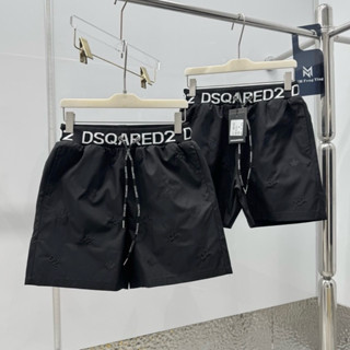 Quần Short Gió Nam PB Gió Dù Thêu Logo Lá Phong D2 Monogram Phối Cạp Chun Dây Rút Dành Cho Anh Em Boy Phố Đi Chơi 2025