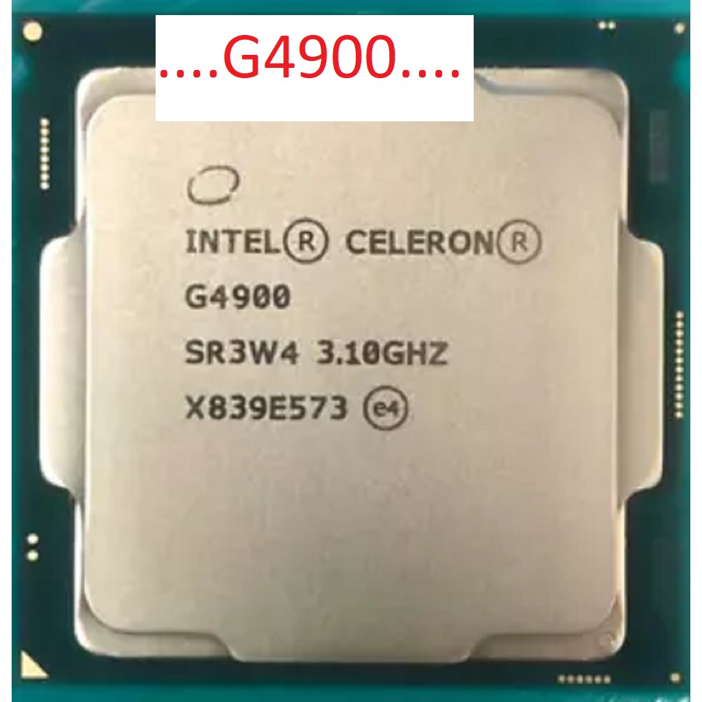 cpu pc g4900 / g5400 / g5400T / g4920....chạy main h310 đến z390 / socket 1151v2 tặng keo tản nhiệt