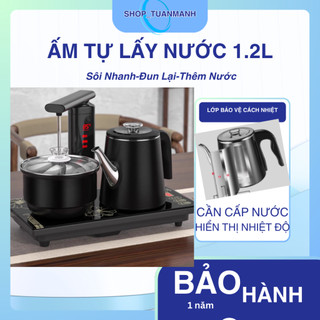 BỘ BẾP ĐIỆN ĐUN NƯỚC TỰ ĐỘNG PHA TRÀ ẤM SIÊU TỐC
