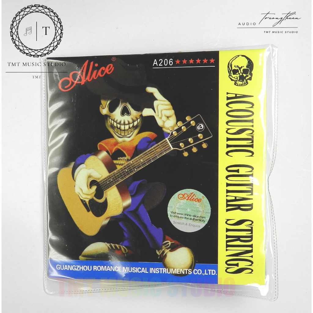Dây Đàn Guitar Acoustic, Dây Đàn Alice, Dây Đàn Alice A206, Dây Alice, Dây Đàn Guitar Acoustic, Dây 