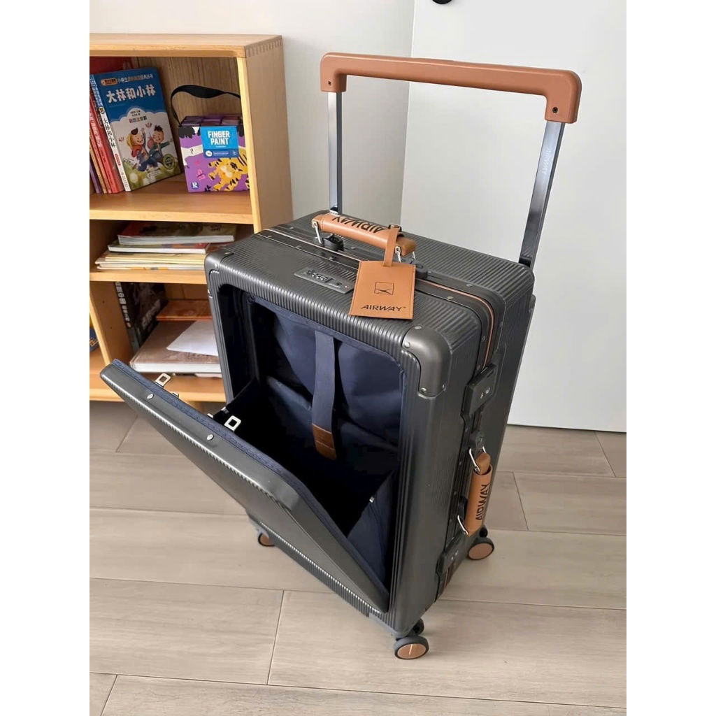 Vali  Made In Japan  AIRWAY PREMIUM Size 20/24/28/32 KHUNG NHÔM KHOÁ SẬP TSA