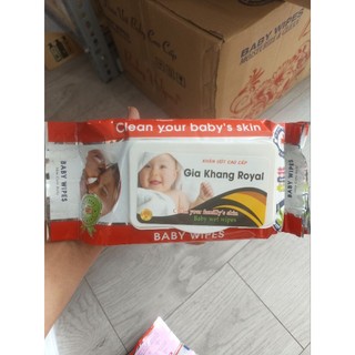 khăn ướt không mùi 80 tờ