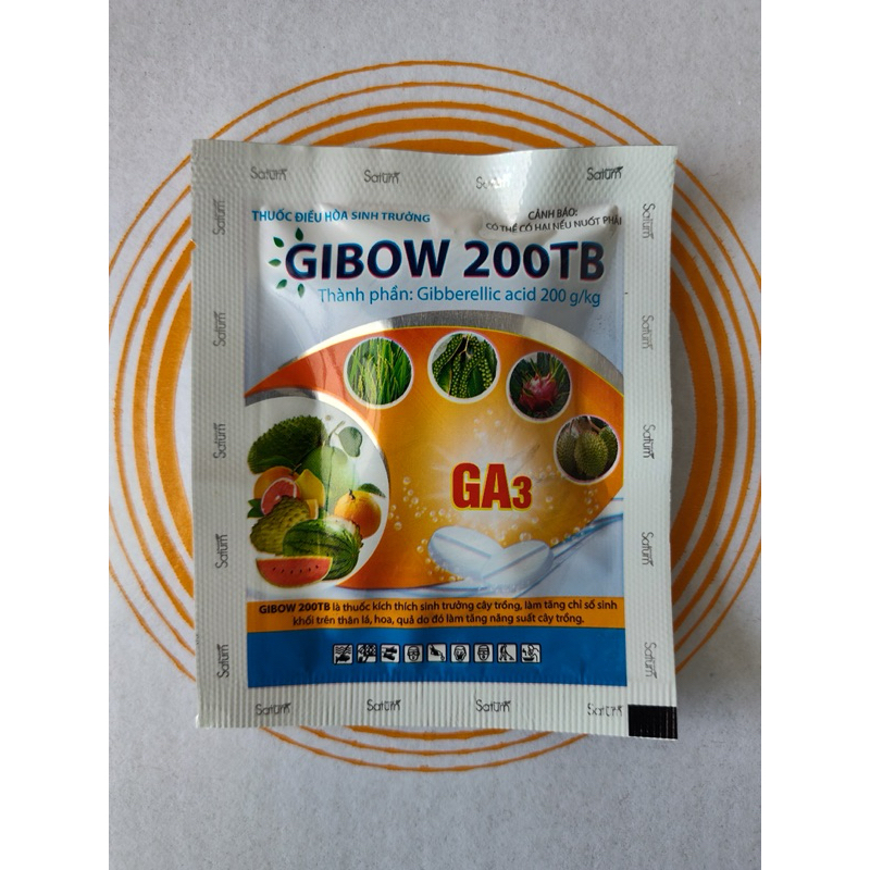 Viên GIBOW 200TB GA3 5gr kích thích sinh trưởng