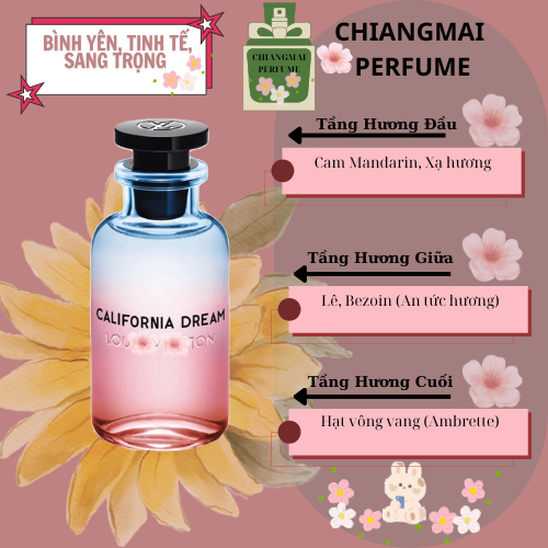 California Dream / EDP / Nước Hoa Unisex / 5ml / 10ml