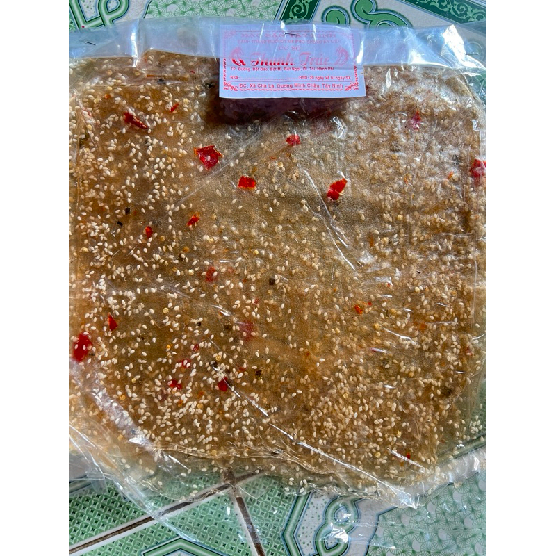 Bánh tráng dẻo me mè (CHAY) (Bánh tráng Kim Ngọc Tây Ninh)