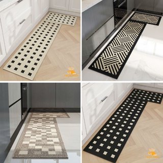 Thảm bếp CAO CẤP dệt từ sợi Polyster Thấm hút nước Đế nhựa TPR chống trơn trượt, thấm dầu,chống bụi S45x70,45x120,45x150